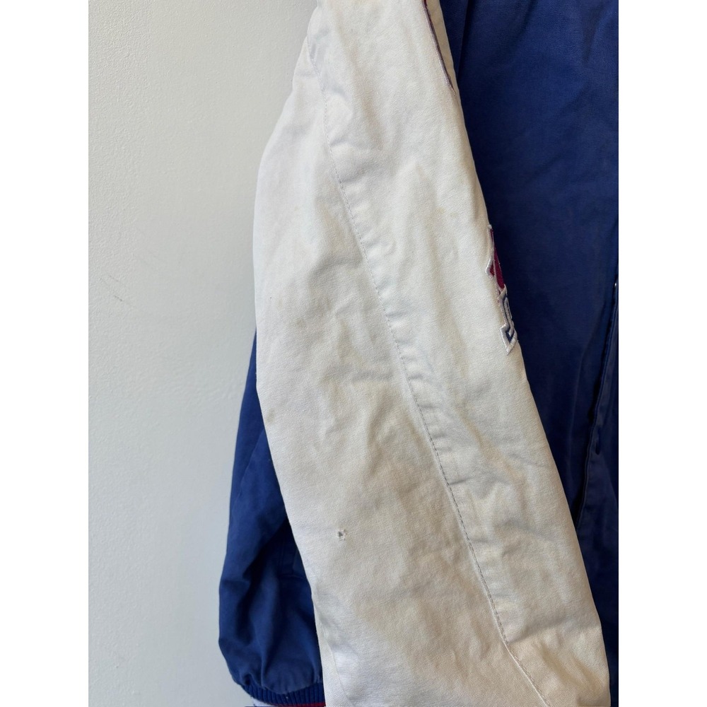 New York Giants Jacket Mens XL Blue White NFL Football Super Bowl Champions - Picture 3 of 10